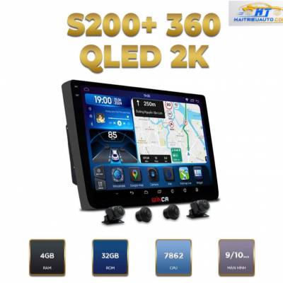 M&agrave;n H&igrave;nh Android S200+ PRO QLED 2K 360
