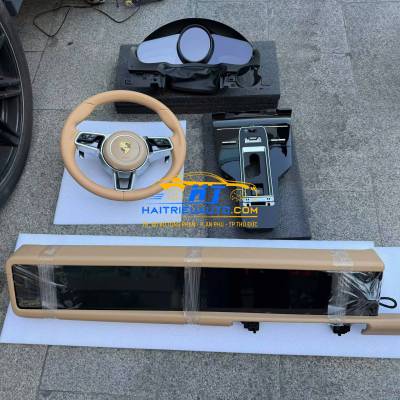 N&acirc;ng cấp nội thất xe porsche Cayenne l&ecirc;n 2020