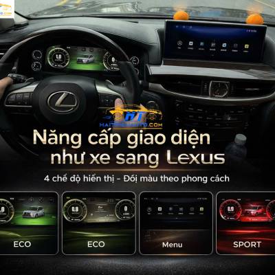 Đồng hồ điện tử xe Lexus LX570 2018