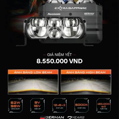 Bi gầm aozoom EXTRA SAPPHIRE