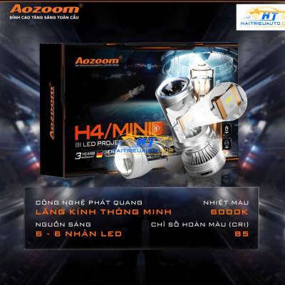 B&oacute;ng đ&egrave;n led Aozoom  MINI H4 LIGHTS