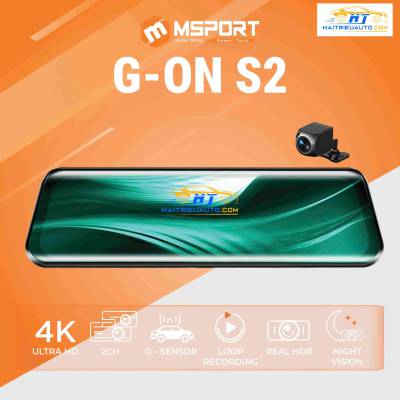 Camera h&agrave;nh tr&igrave;nh Msport G-ON S2
