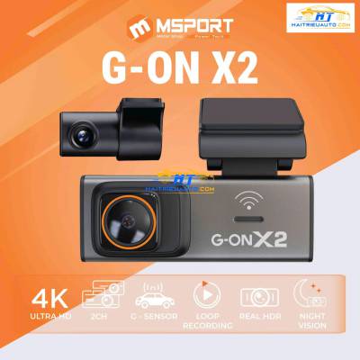 Camera h&agrave;nh tr&igrave;nh Msport G-ON X2