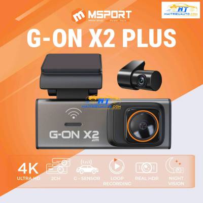 Camera h&agrave;nh tr&igrave;nh  G-ON X2 PLUS