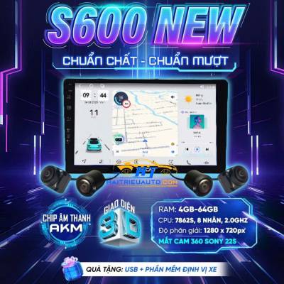 M&agrave;n h&igrave;nh android Vincar S600 