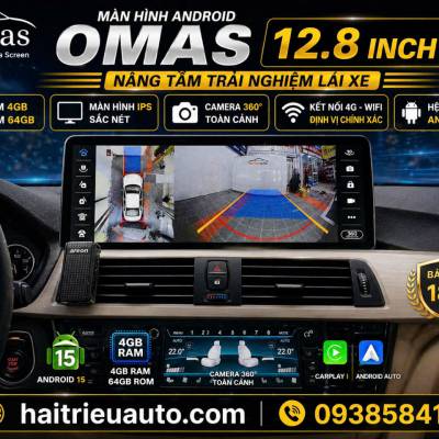 M&agrave;n h&igrave;nh android Omas 12.8 inch 360 xe BMW  420