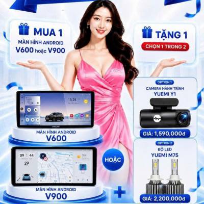 M&agrave;n h&igrave;nh android Vincar V600