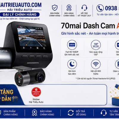 Camera H&agrave;nh Tr&igrave;nh Xiaomi 70Mai A200