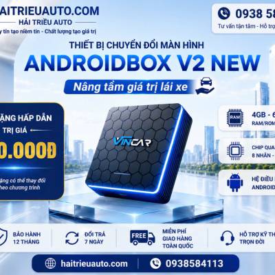 Bộ androido box Vincar V2 New