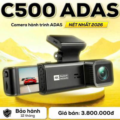Camera h&agrave;nh tr&igrave;nh Zestech C500 ADAS