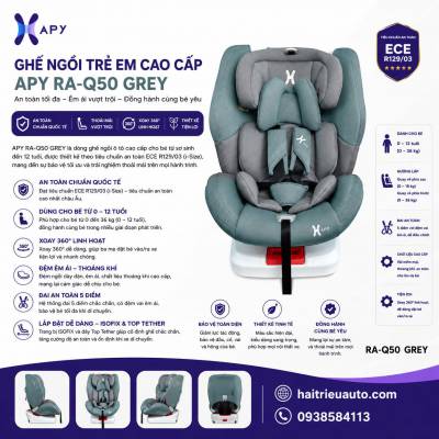 Ghế trẻ em mẫu Hapy Q50