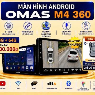 M&agrave;n h&igrave;nh android Omas M4 360