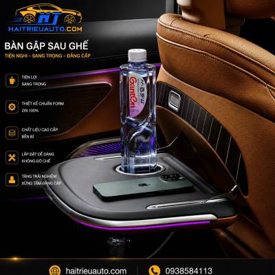 B&agrave;n L&agrave;m việc ghế sau xe Mercedes S