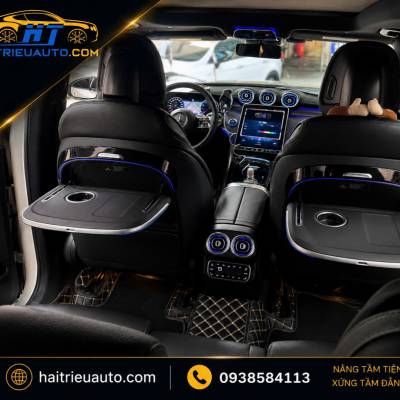 B&agrave;n l&agrave;m việc ghế sau xe Mercedes C 2025