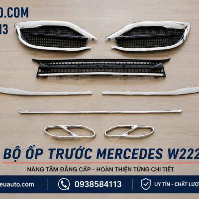 Ốp cản trước xe Mercedes W222