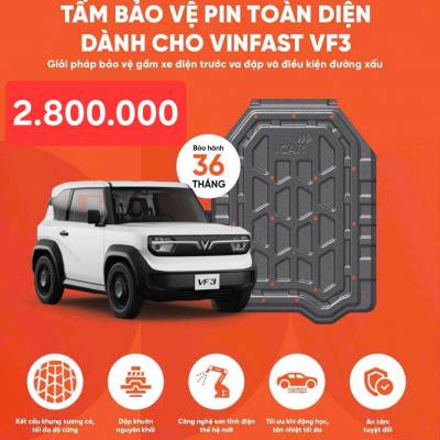 Tấm bạo vệ pin xe Vinfast VF3