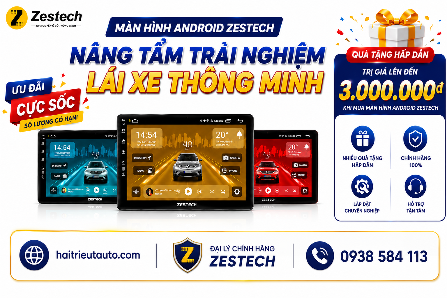 M&Agrave;N ANDROID ZESTECH