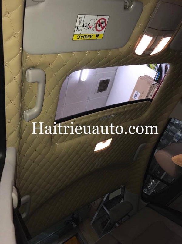 Bọc trần da 5D cho xe Hyundai Elantra