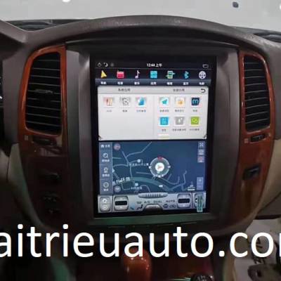 Màn hình tesla android xe Lexus LX 470