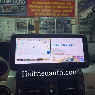 M&agrave;n h&igrave;nh android cho xe Mercedes GLK 2010