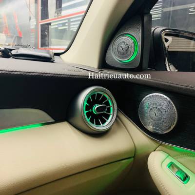 Loa treble xoay 3D Burmester cho xe Mercedes GLC 300 2020