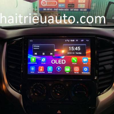 m&agrave;n h&igrave;nh android theo xe triton 2019