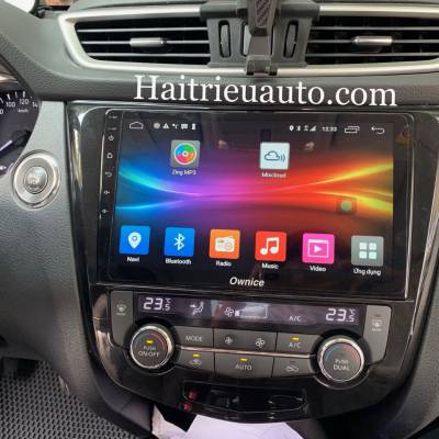 m&agrave;n h&igrave;nh android Ownice cho xe Nissan X-Trail