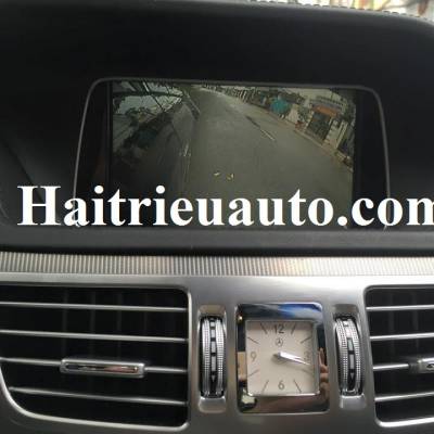 Lắp camera cập lề cho Mercedes E200 2015