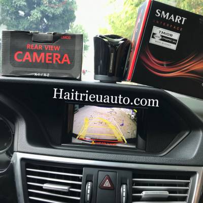 Lắp camera lùi cho xe Mercedes E250