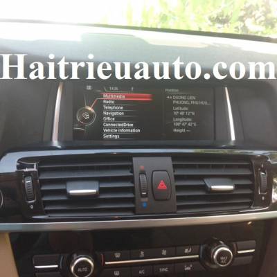 Nâng cấp màn hình NBT cho xe BMW x3