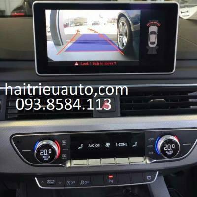 Lắp camera lùi cho xe Audi A4 2017
