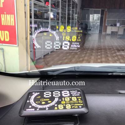 bộ HUD 4C lắp cho xe rio