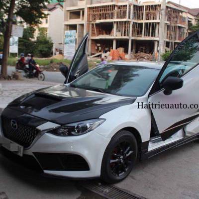 Độ cửa c&aacute;nh chim cho xe mazda 3