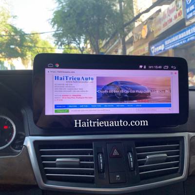 Màn hình android theo xe Mercedes E Class