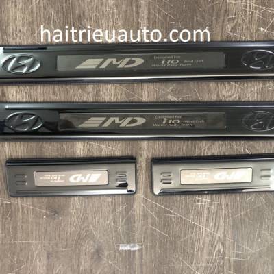 nẹp bước ch&acirc;n titan cho xe Hyundai I10