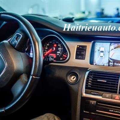 Lắp camera 360 cho xe Audi Q7