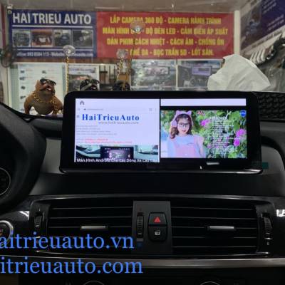 Màn hình android theo xe BMW X3 F25