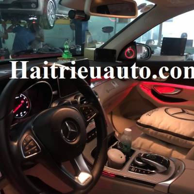 Loa xoay 3D Burmester cho xe mercedes GLC 300