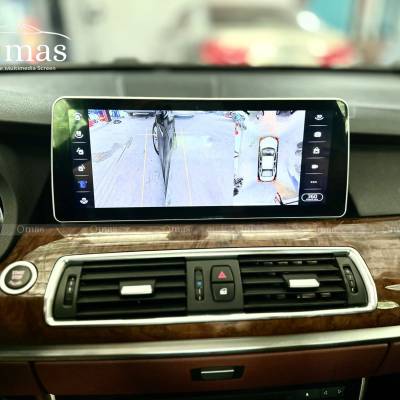 M&agrave;n h&igrave;nh android Omas 360 12in xe BMW 528i GT
