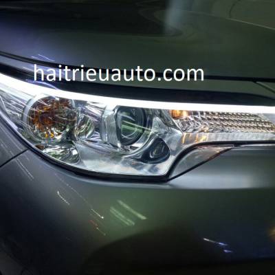 độ mí đèn pha xe fortuner 2018