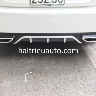 ốp chia đôi pô xe honda civic 2018