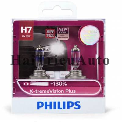 Bóng philips H7 tăng độ sáng