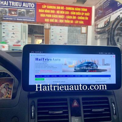 Màn hình android cho xe Mercedes C300