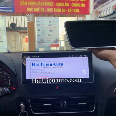 Màn hình android theo xe Audi Q5