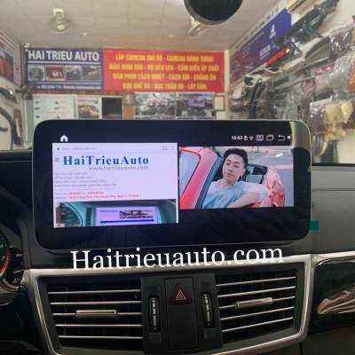 Màn hình android theo xe Mercedes E  2009-2012