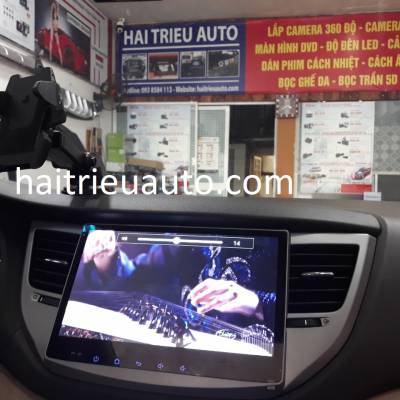 màn hình android theo xe tucson 2018