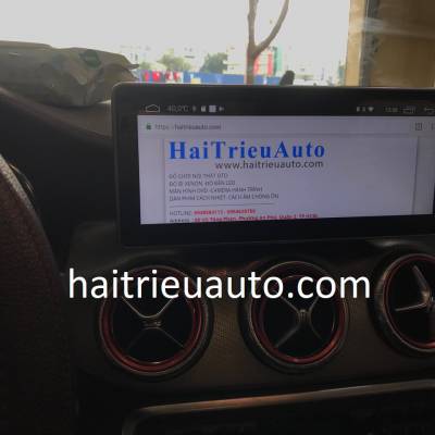 Màn hình android theo xe Mercedes CLA 
