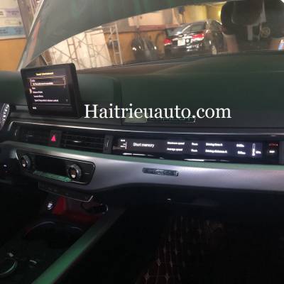 Màn hình hiện thị bên phụ xe Audi 