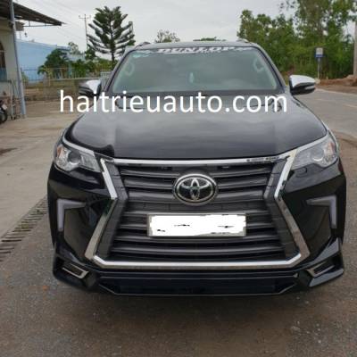 ốp cản trước fortuner lên lexus