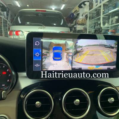 Camera 360 theo xe Mercedes C